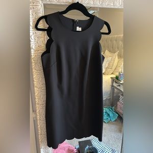 J crew factory scalloped mini dress